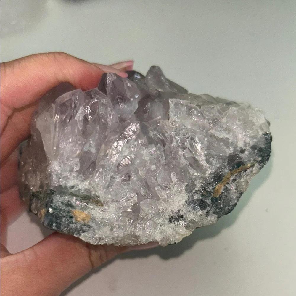 Amethyst Crystal Cluster Home Accent - Picture 4 of 4